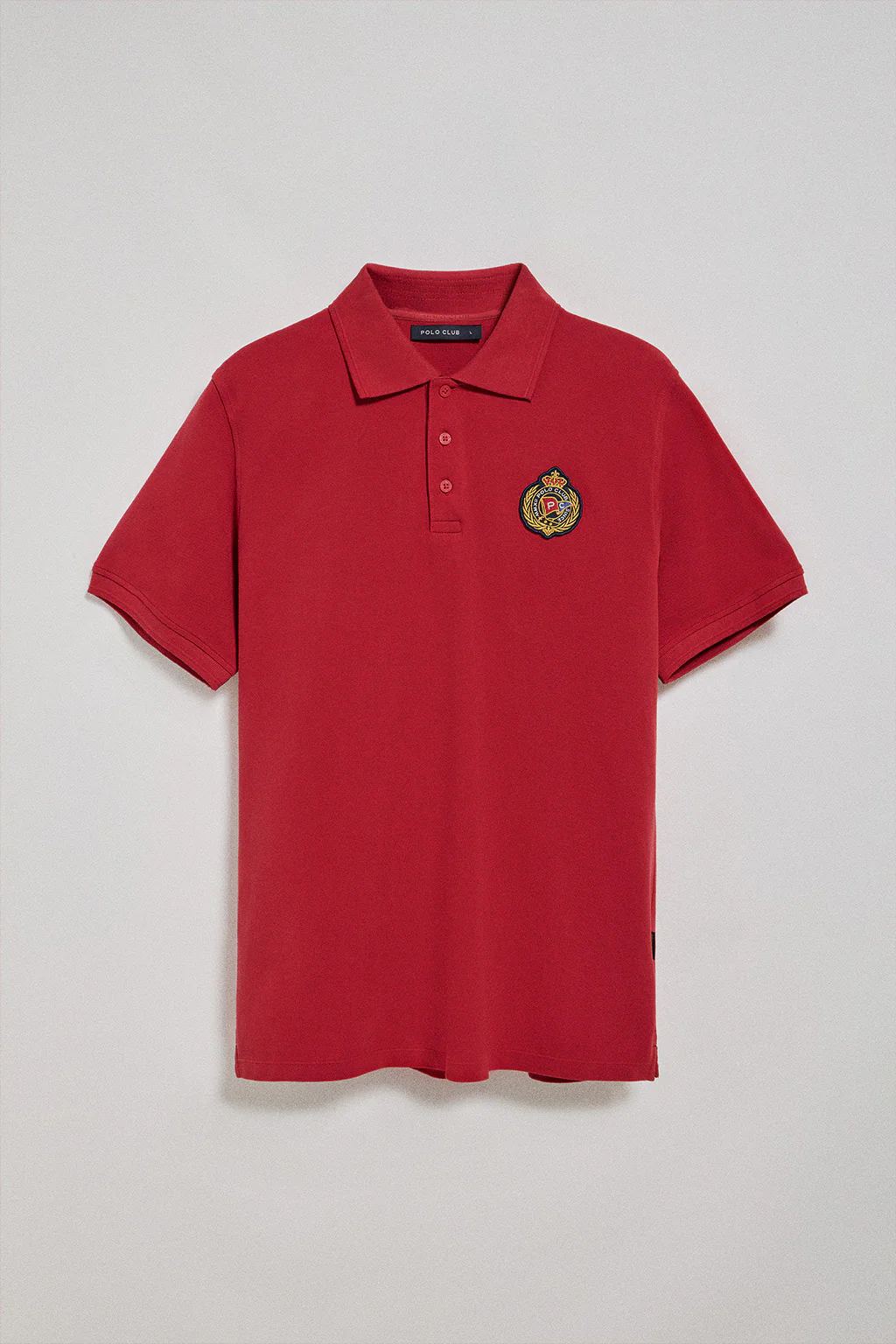 Polo Nautic rojo con detalle de parche naútico en el pecho - Image 8