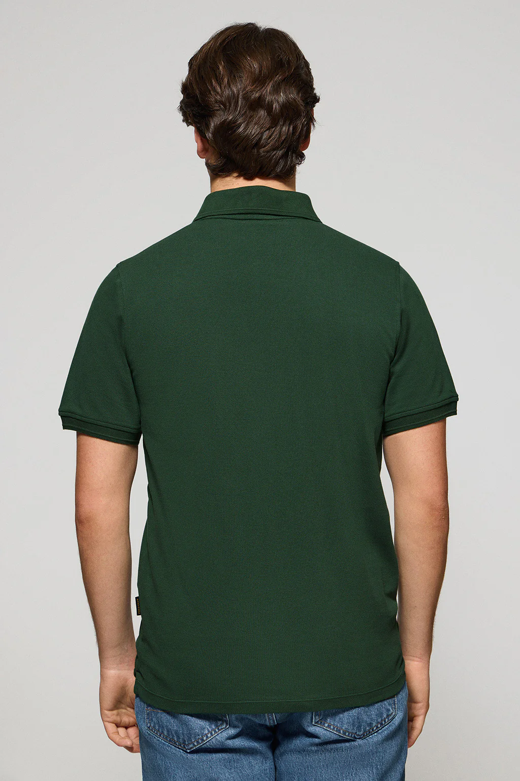 Polo Nautic verde con detalle de parche naútico en el pecho - Image 5