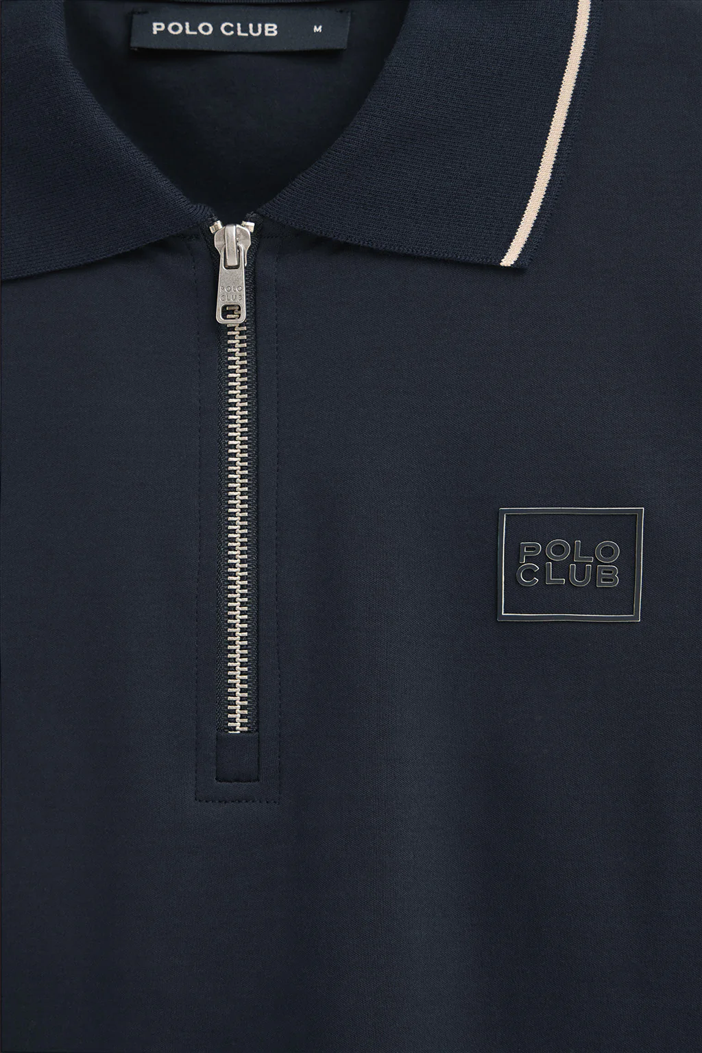 Polo Perseo azul marino con parche engomado Polo Club - Image 7