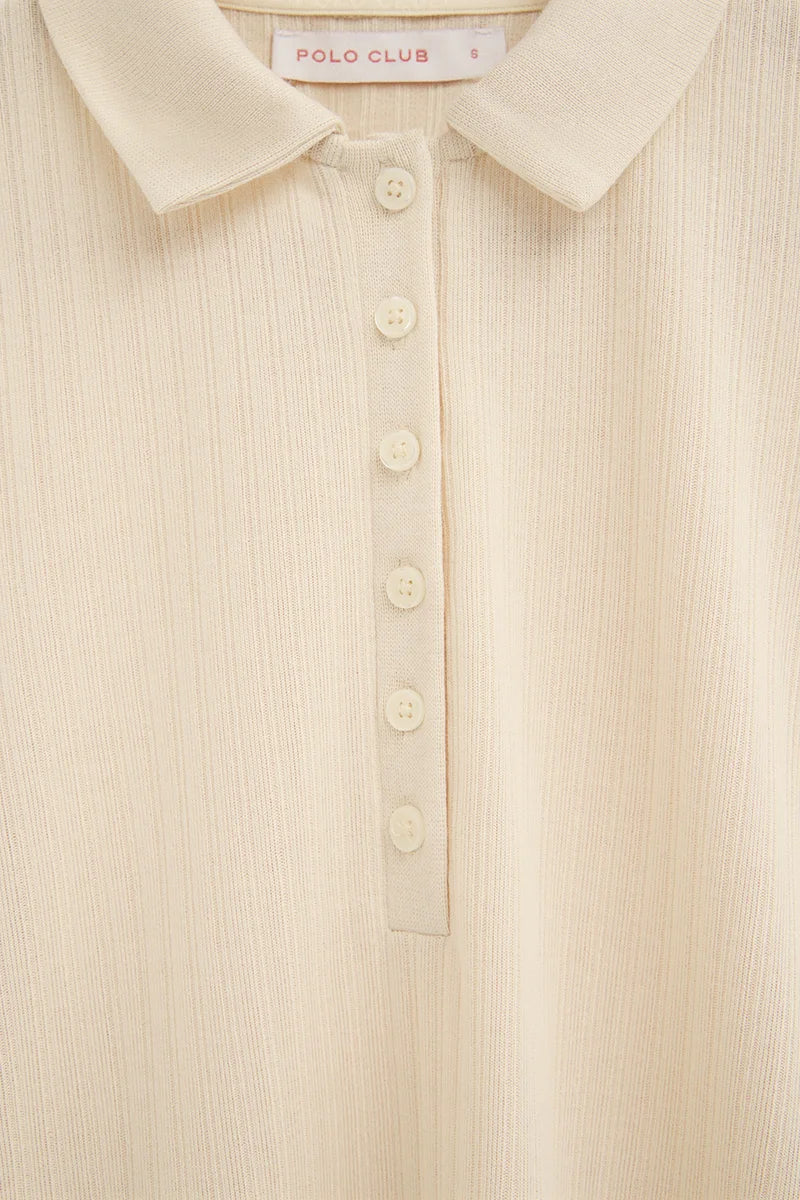 Polo color crudo acanalado Polo Club - Image 7