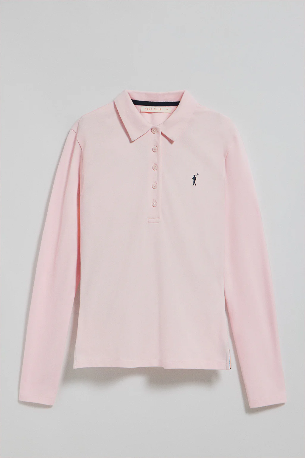 Polo Priyanka rosa de cinco botones con bordado Rigby Go - Image 6