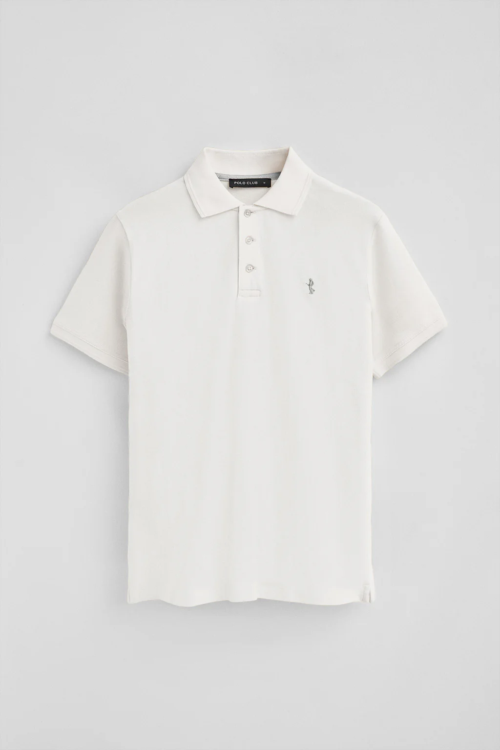 Polo blanco de piqué de manga corta y bordado Rigby Best - Image 8
