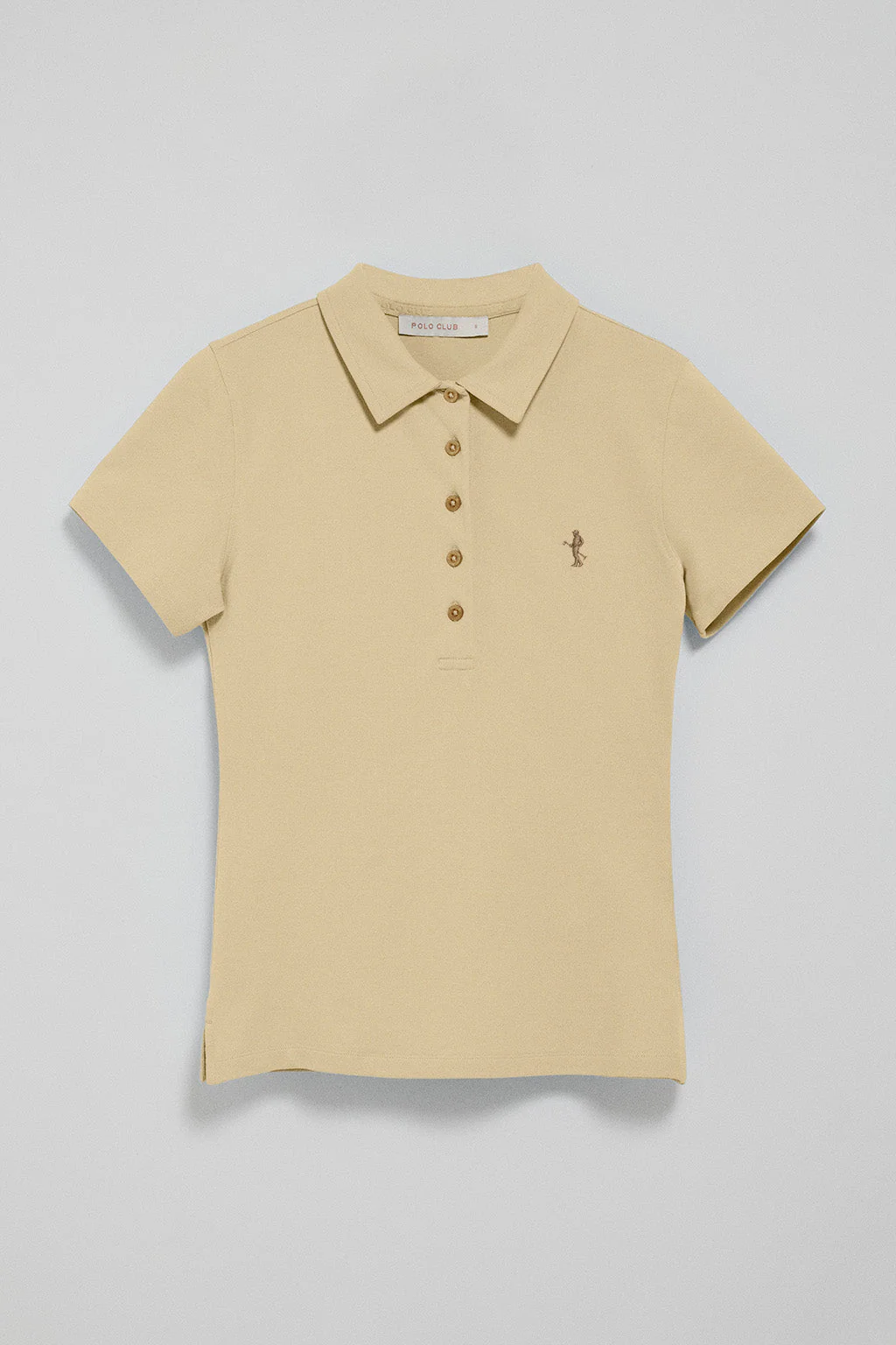 Polo color marfil de manga corta de algodón y bordado Rigby Best - Image 7