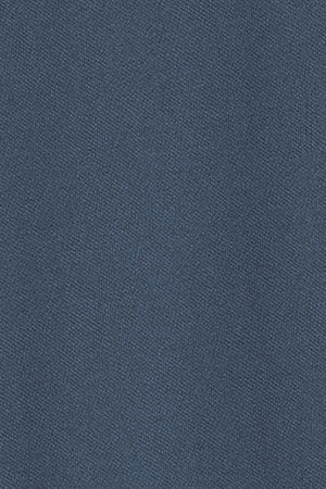 Polo de manga larga de tres botones en azul denim con logo Rigby Go - Image 10