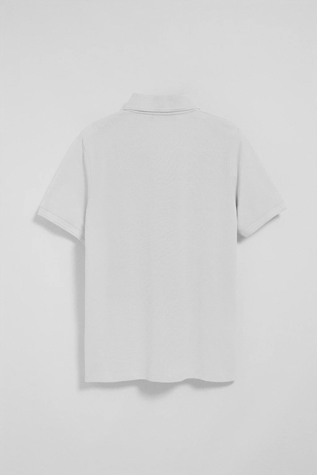 Polo de tres botones blanco con logo bordado Rigby Go - Image 8