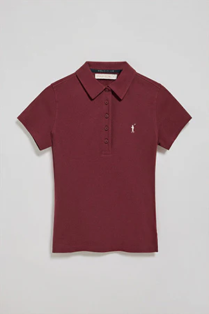 Polo Pereira granate de cinco botones con bordado Rigby Go - Image 6