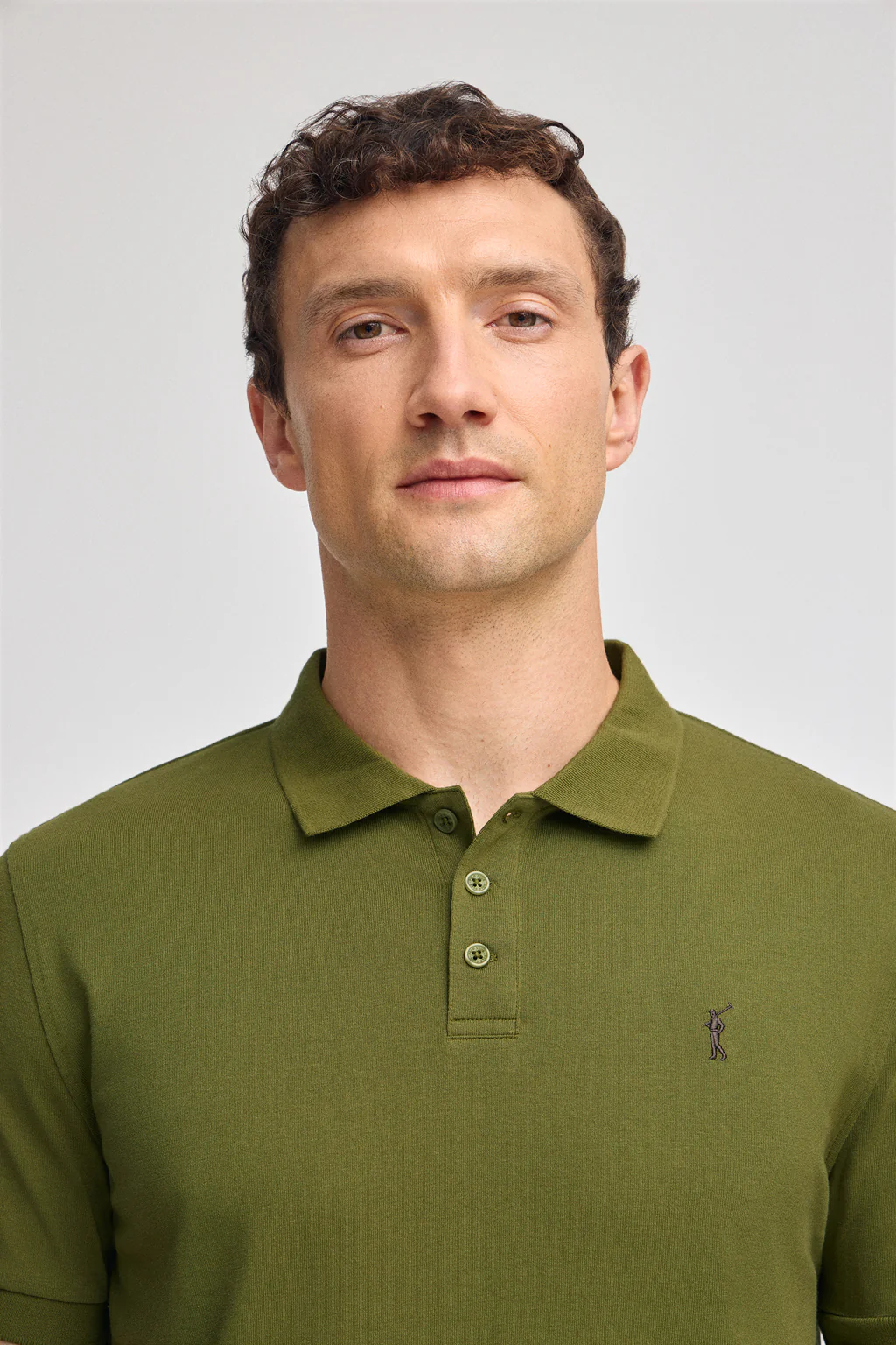 Polo verde con bordado Rigby Go - Image 2