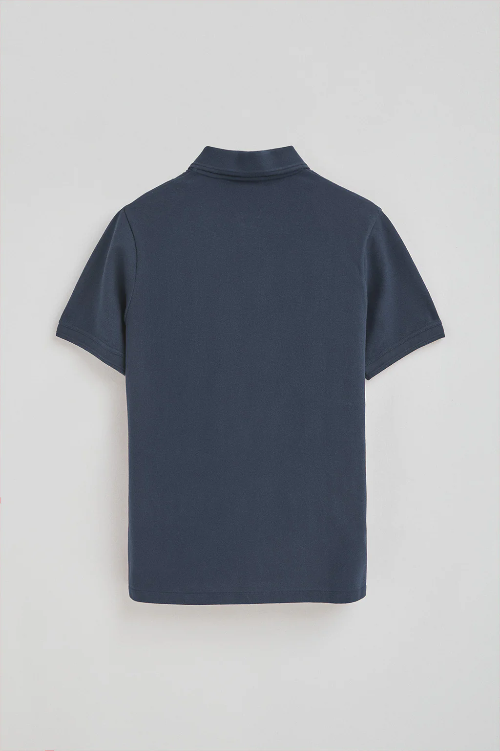 Polo azul denim de piqué con logo bordado Rigby Go - Image 7