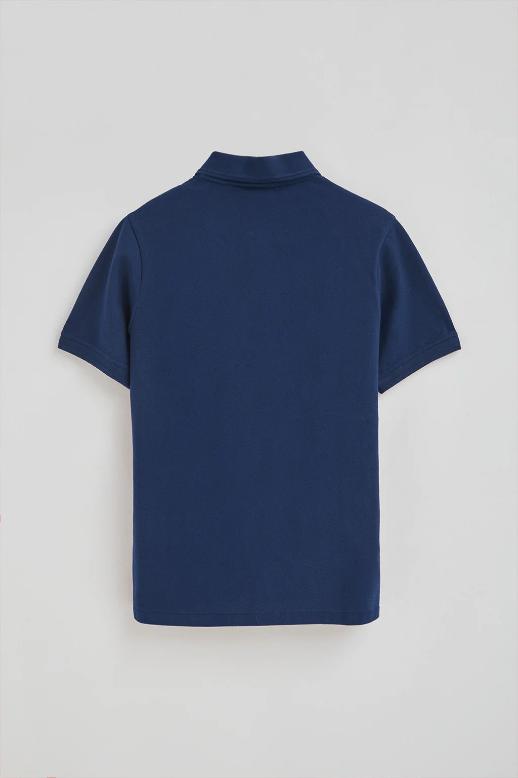 Polo azul indigo de piqué con logo bordado Rigby Go - Image 7