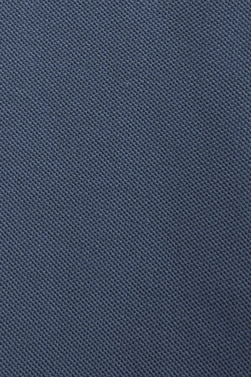 Polo azul denim de manga corta con logo bordado Rigby Go - Image 11