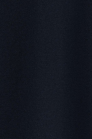Polo azul marino de manga corta y dos botones con detalle en el pecho - Image 10