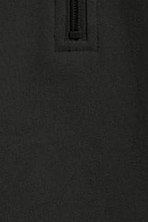 Sudadera de media cremallera negra con logo engomado Polo Club - Image 11
