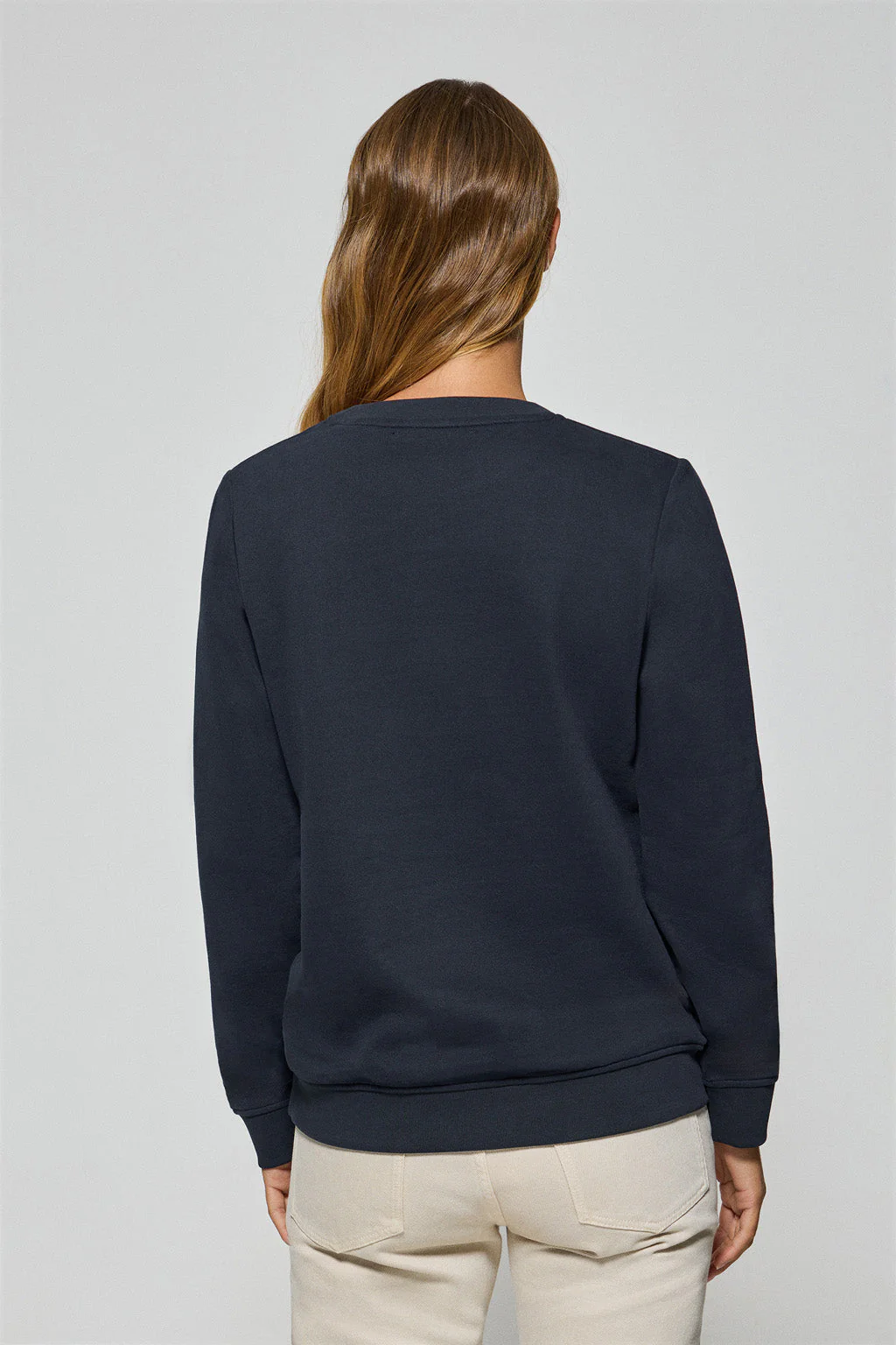 Sudadera azul marino slim con logotipo Polo Club - Image 6
