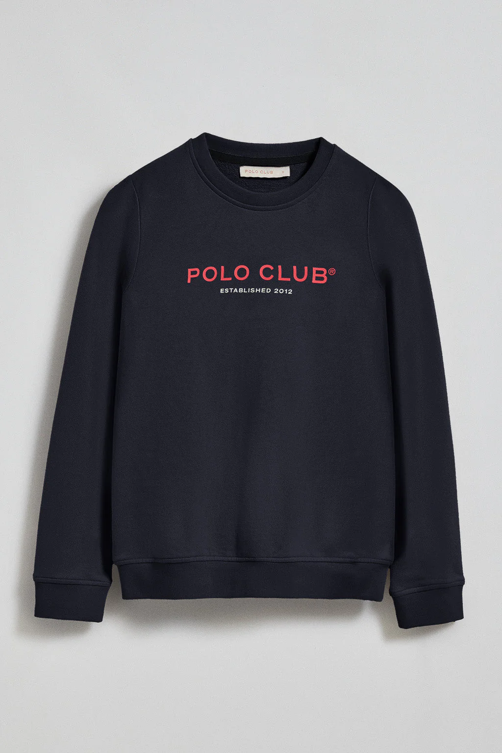 Sudadera azul marino slim con logotipo Polo Club - Image 7