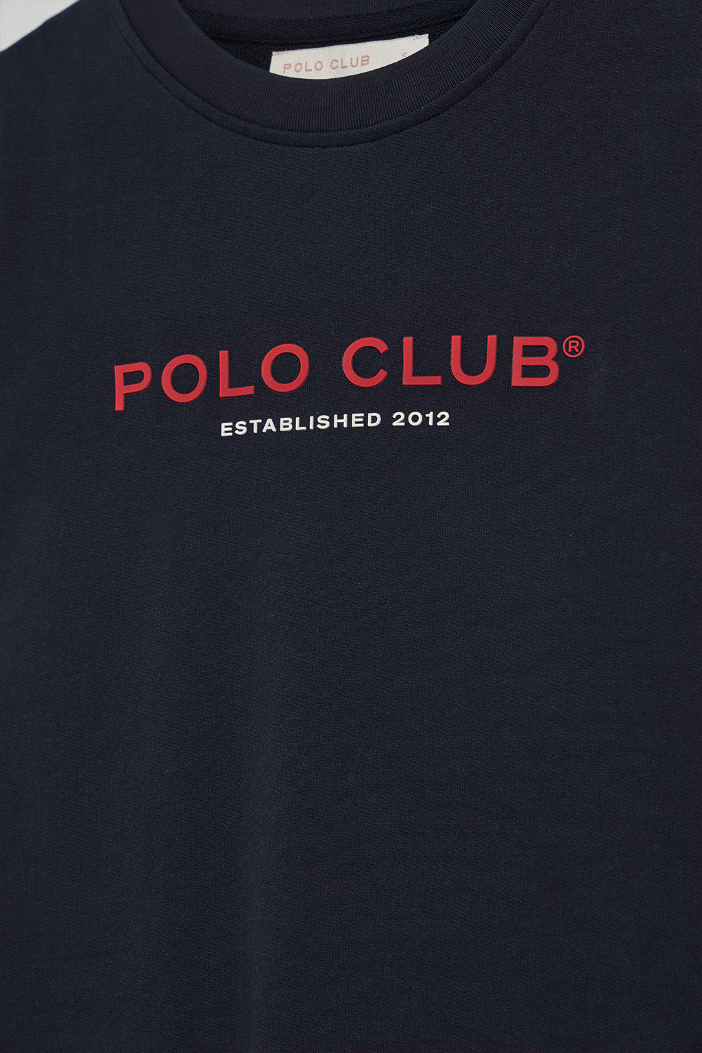 Sudadera azul marino slim con logotipo Polo Club - Image 8