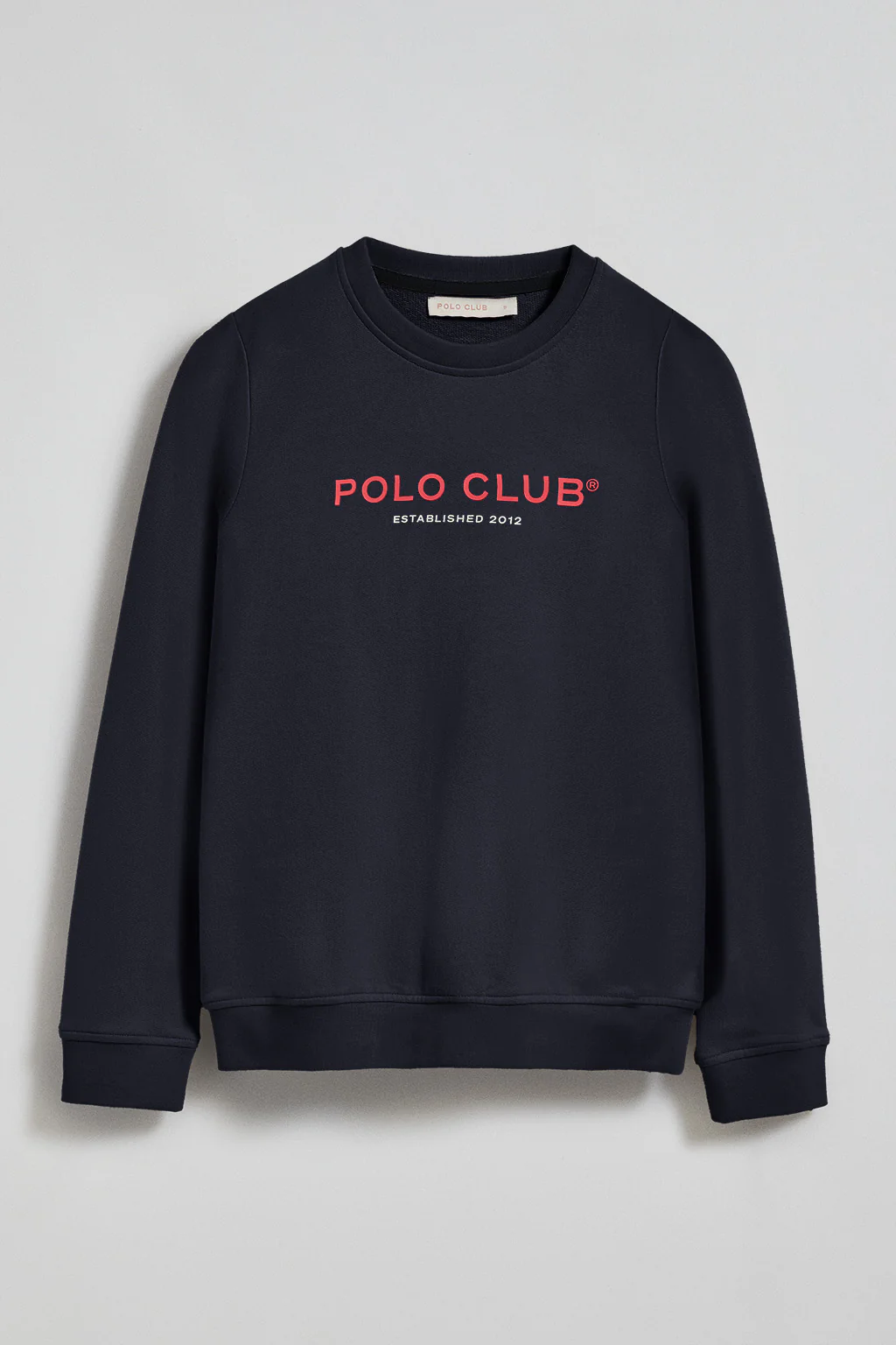 Sudadera azul marino slim con logotipo Polo Club - Image 9