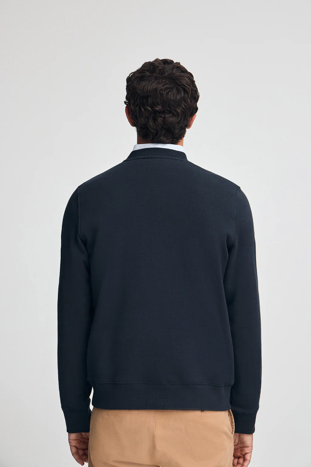 Sudadera azul marino de corte relajado Established 2012 Polo Club - Image 5