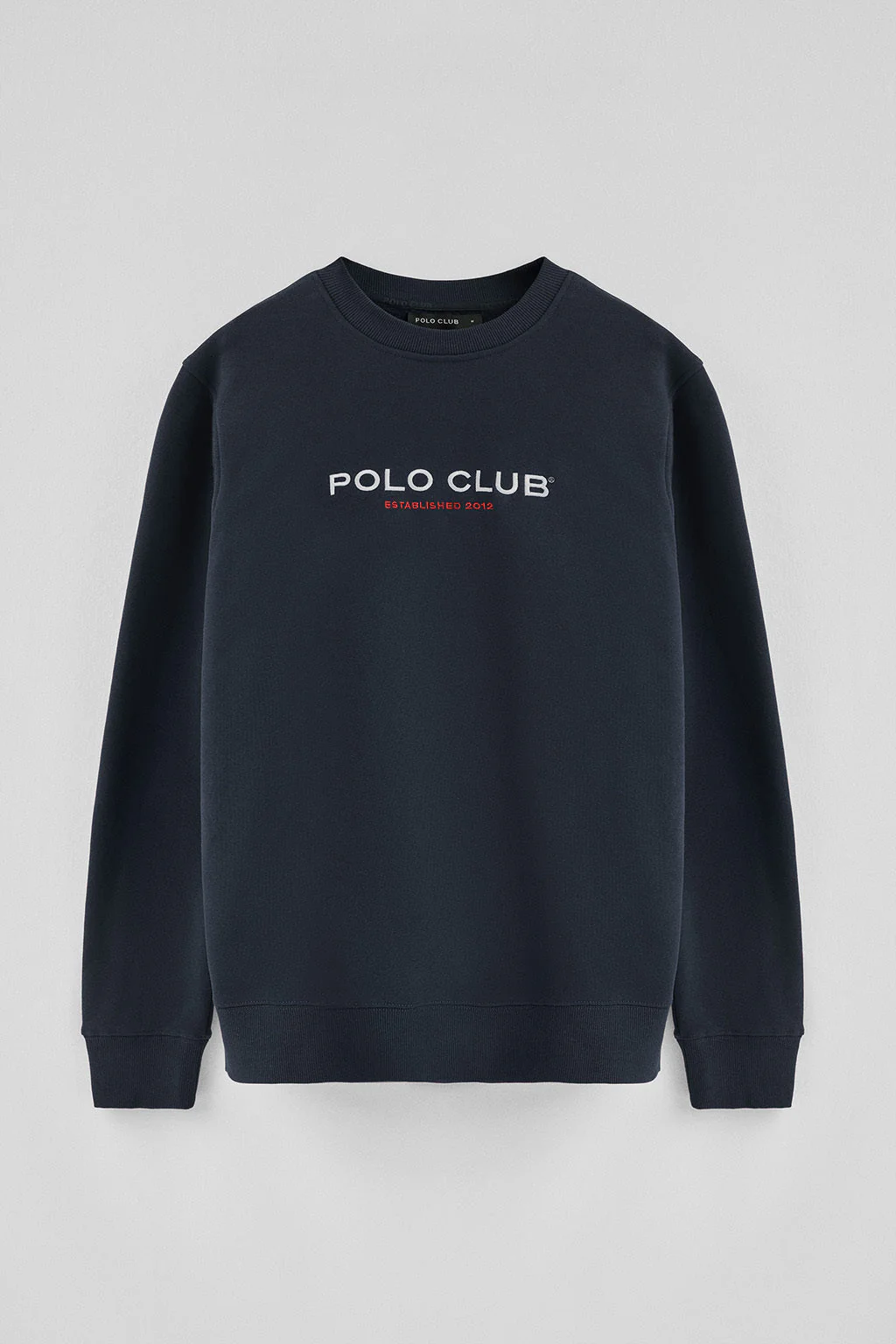 Sudadera azul marino de corte relajado Established 2012 Polo Club - Image 6