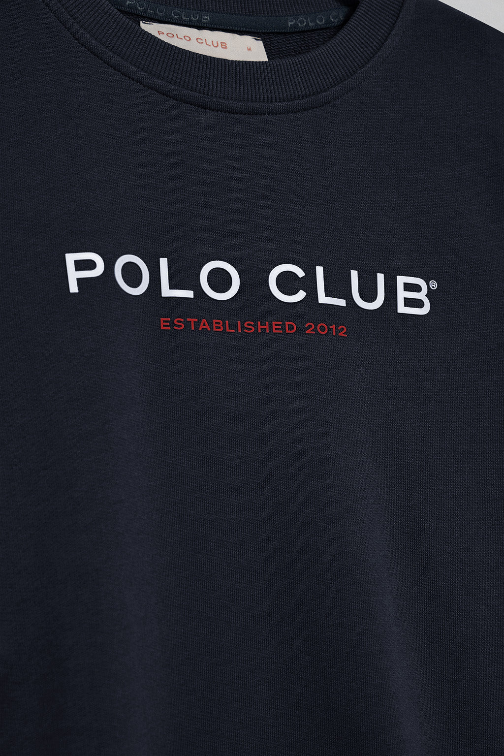 Sudadera azul marino y logo engomado Polo Club - Image 7