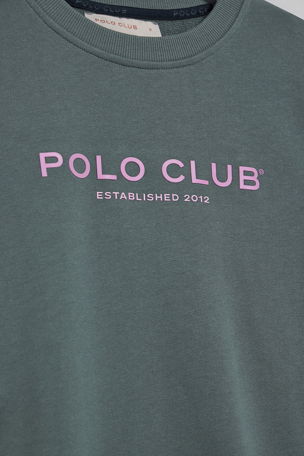 Sudadera gris y logo engomado Polo Club - Image 7