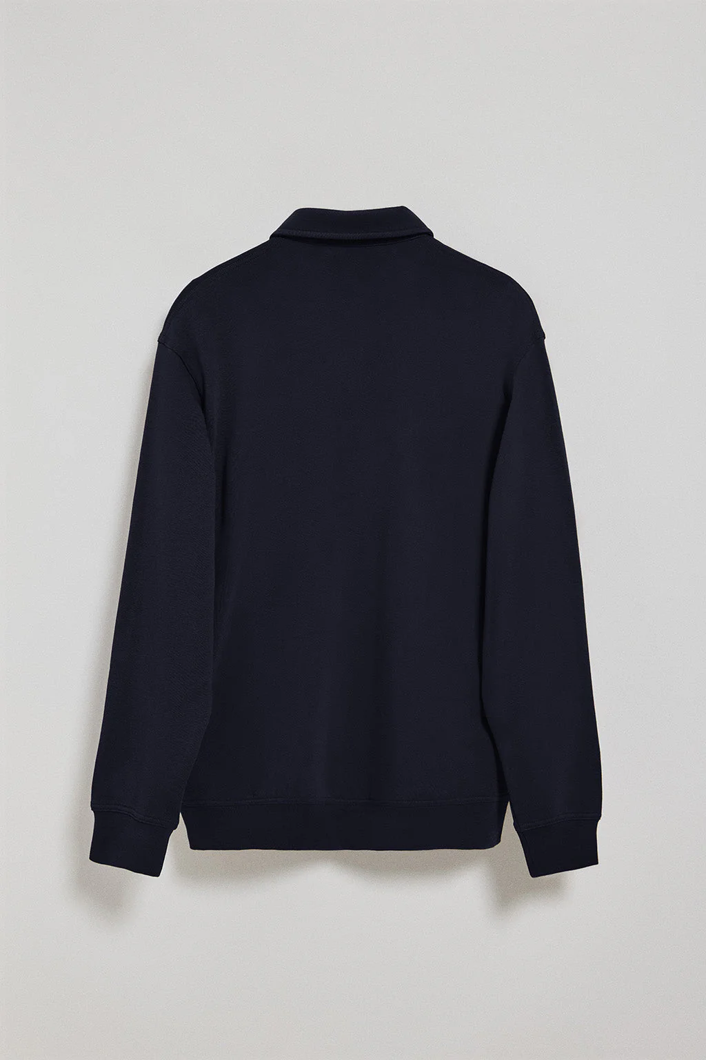 Sudadera azul marino Hadid de cuello polero y logo bordado Rigby Go - Image 7