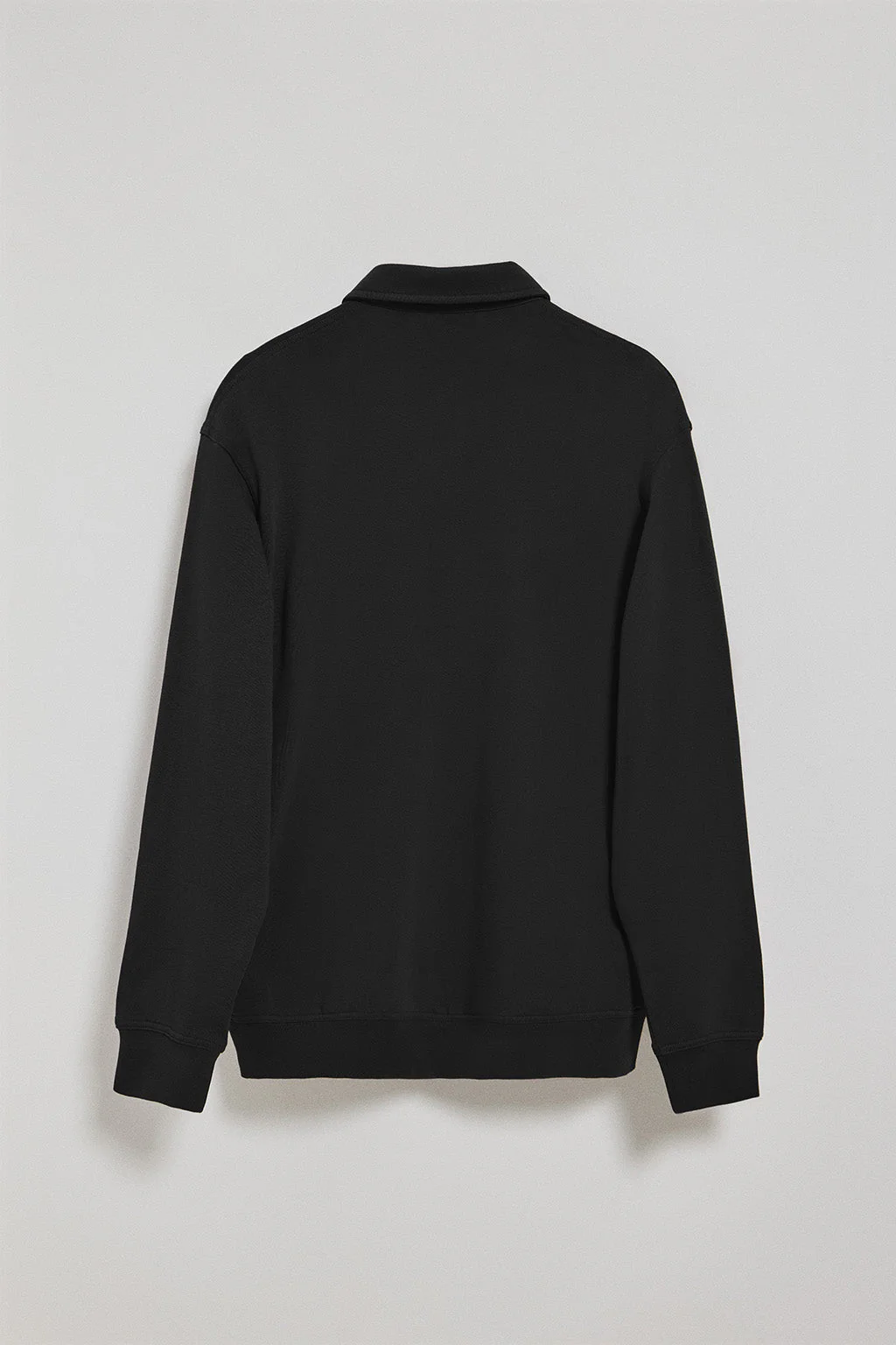 Sudadera negra Hadid de cuello polero y logo bordado Rigby Go - Image 7