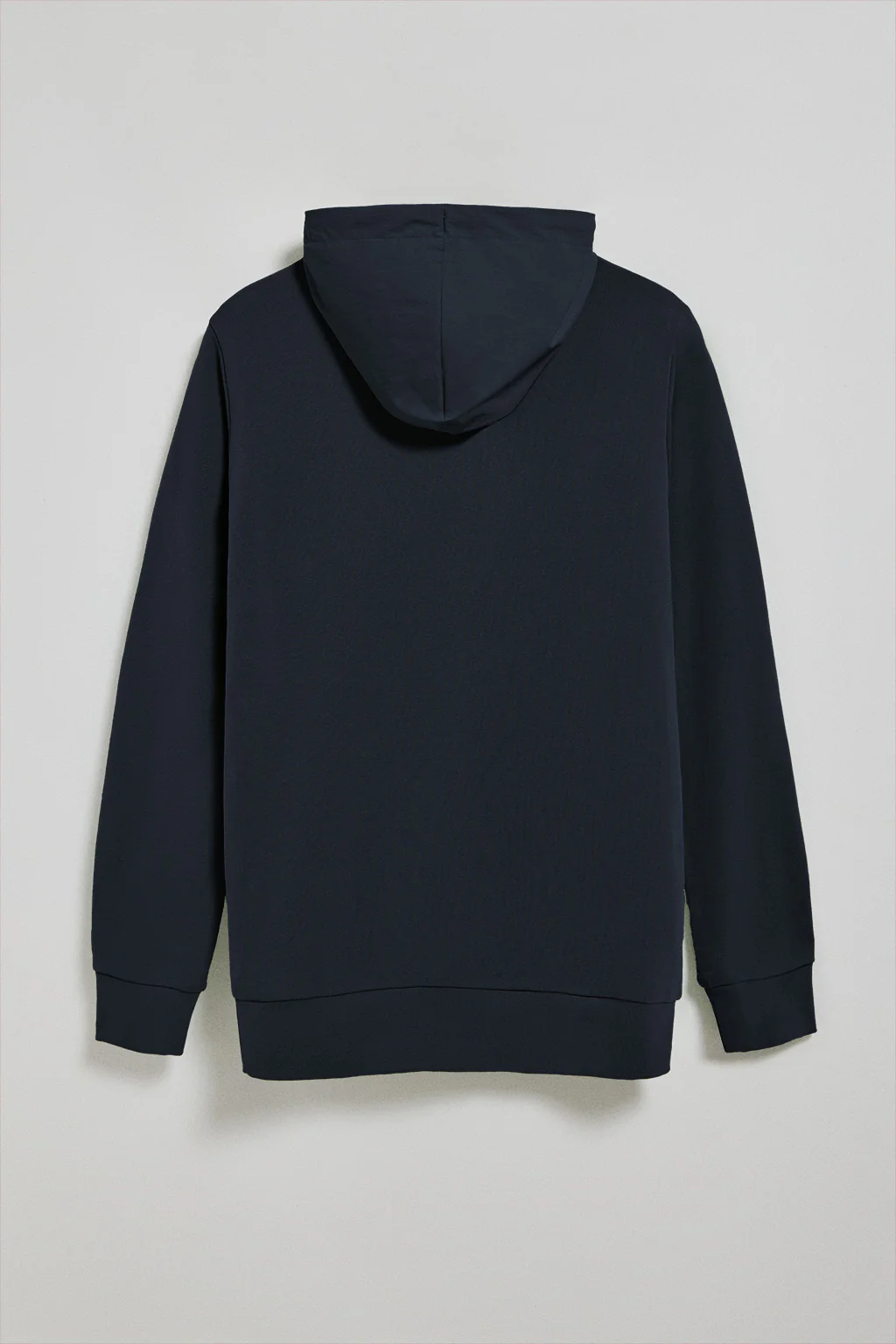 Sudadera azul marino de media cremallera con capucha y bordado Rigby Go - Image 8