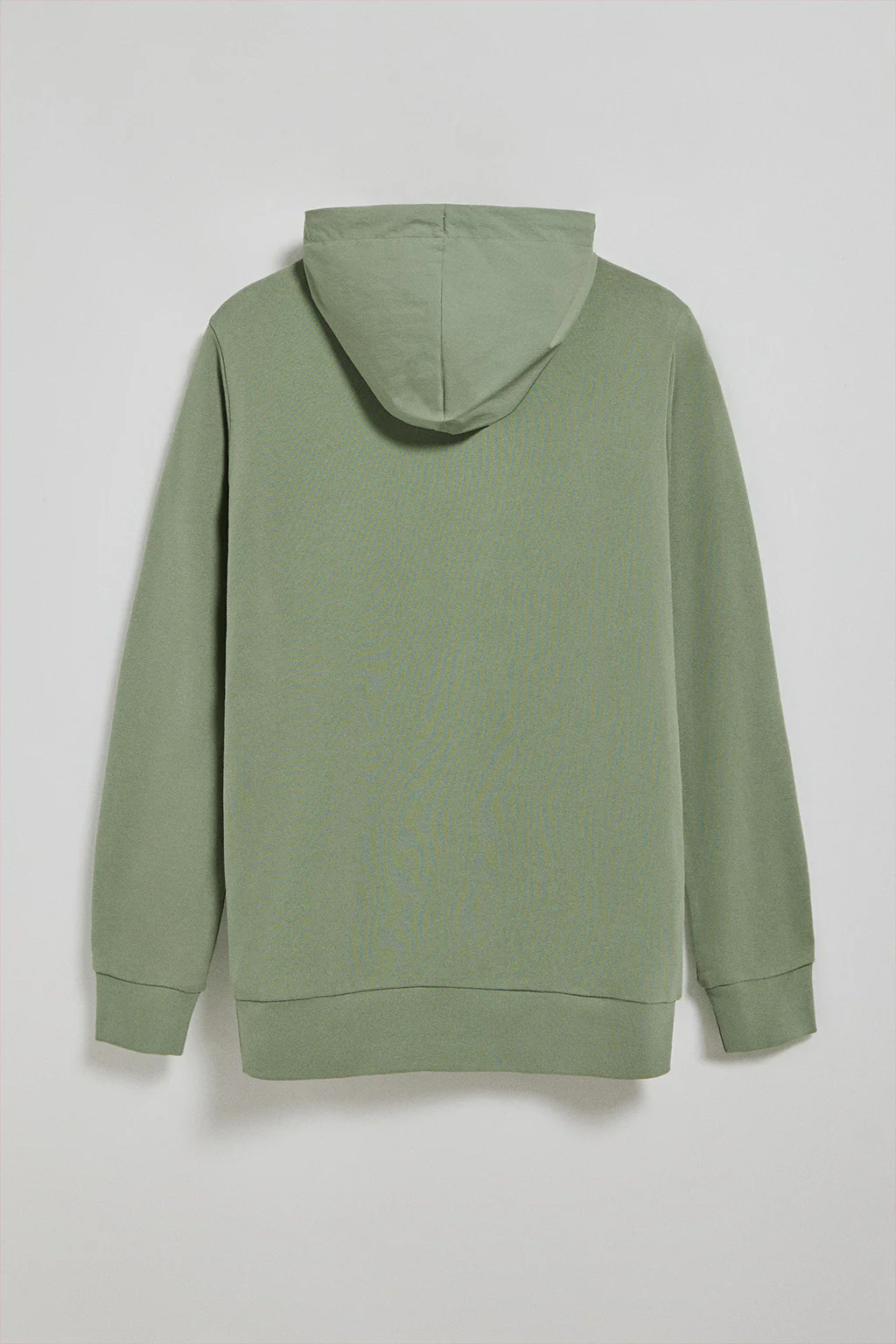 Sudadera verde jade de media cremallera con capucha y bordado Rigby Go - Image 7
