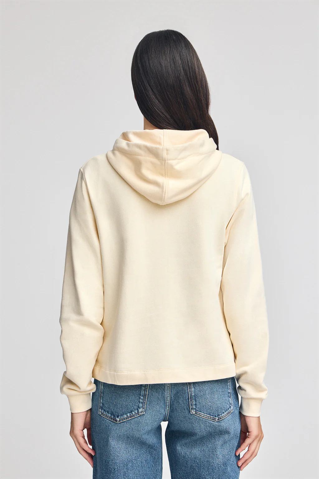 Sudadera color crudo con capucha y bordado Rigby Go - Image 2