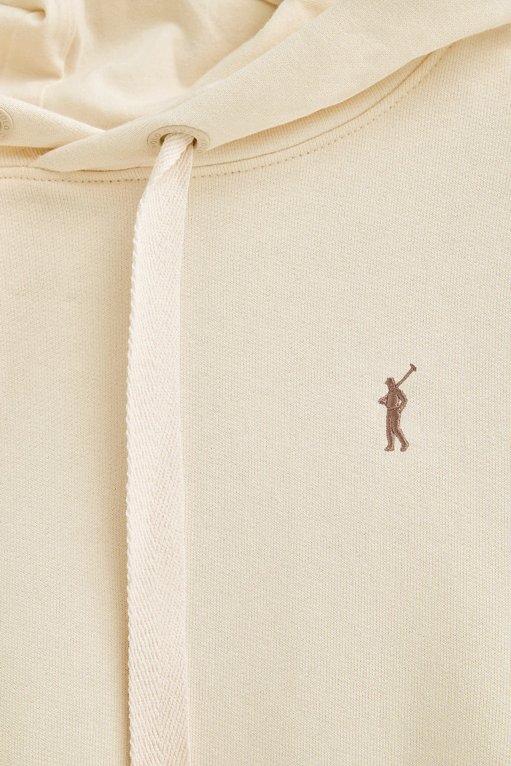Sudadera color crudo con capucha y bordado Rigby Go - Image 9