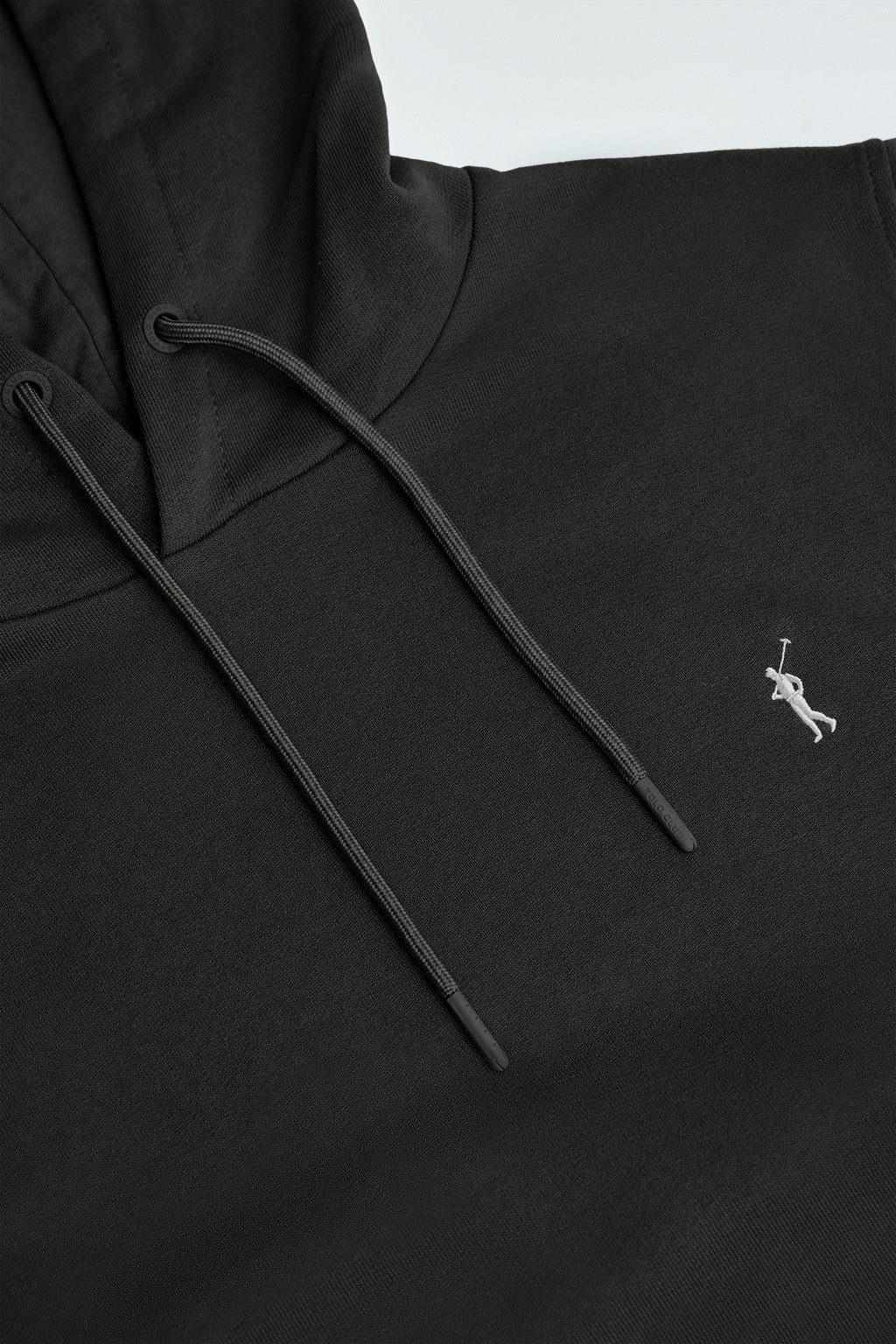Sudadera negra con capucha y bordado Rigby Go - Image 6