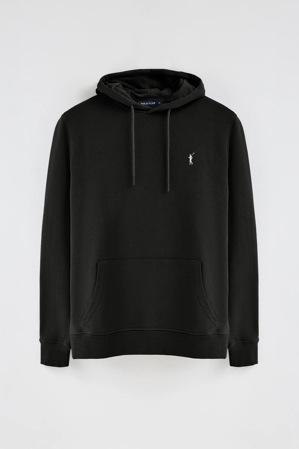 Sudadera negra con capucha y bordado Rigby Go - Image 7