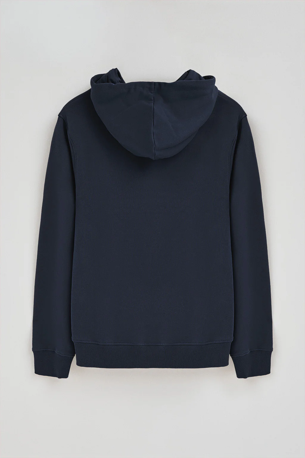 Sudadera azul marino con capucha de corte regular con logo Rigby Go - Image 7