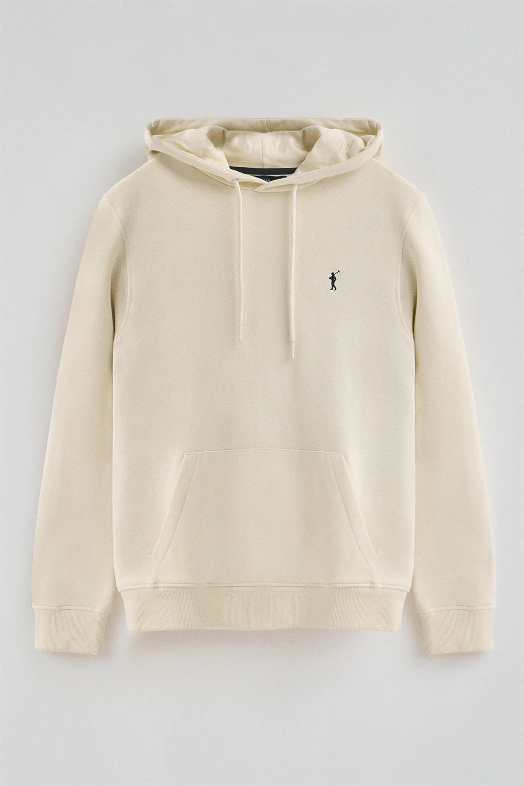 Sudadera color crudo con capucha de corte regular con logo Rigby Go - Image 7