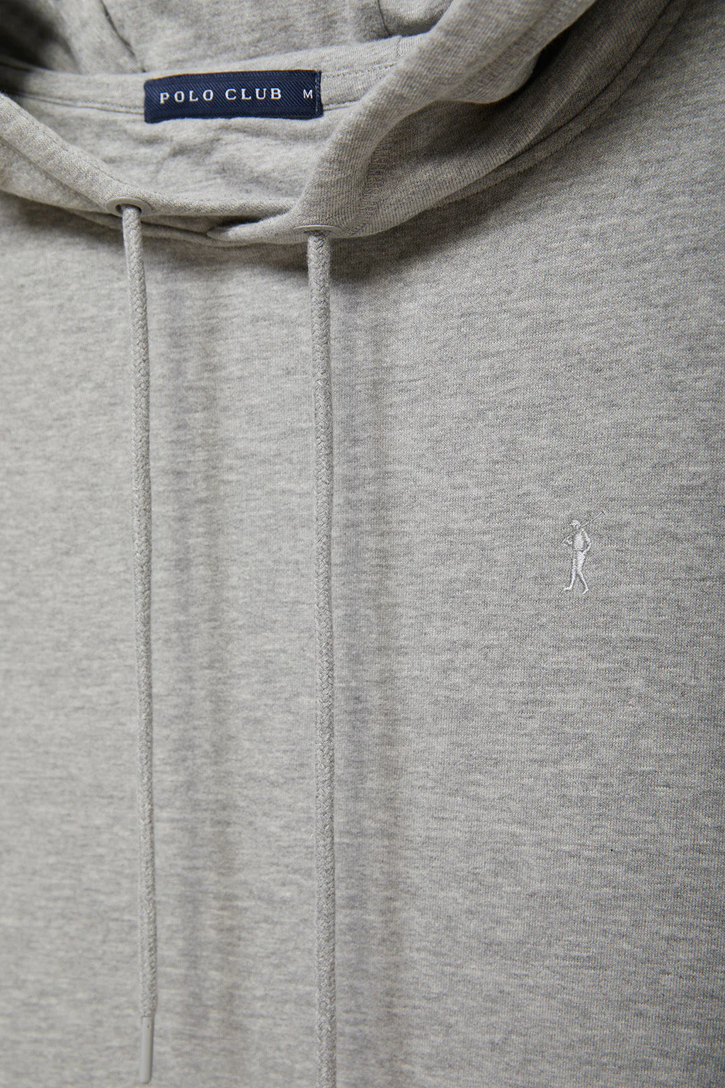 Sudadera con capucha y bolsillos gris vigoré con logo Rigby Go - Image 8