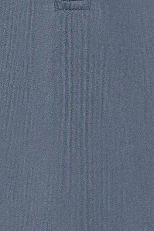 Sudadera de media cremallera azul denim con logo Rigby Go - Image 10