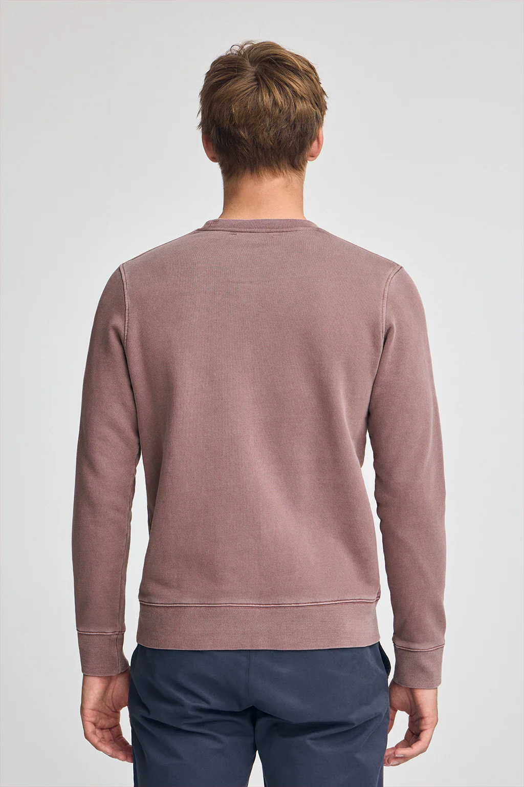 Sudadera rosa tape efecto lavado con logo Rigby Go - Image 4