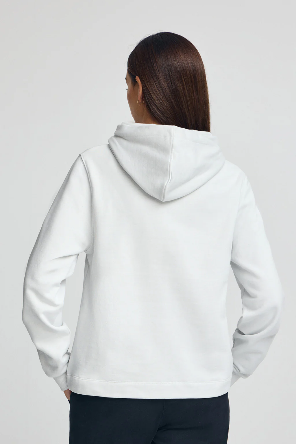 Sudadera color hielo con capucha y logo Rigby Go - Image 4