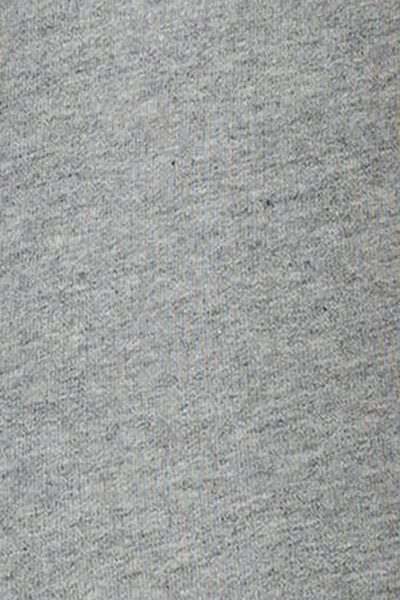Cárdigan gris vigoré de tejido sudadera con bordado Rigby Go - Image 11