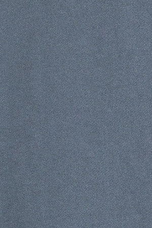 Sudadera azul denim de cuello alto y cremallera con logo Rigby Go - Image 9