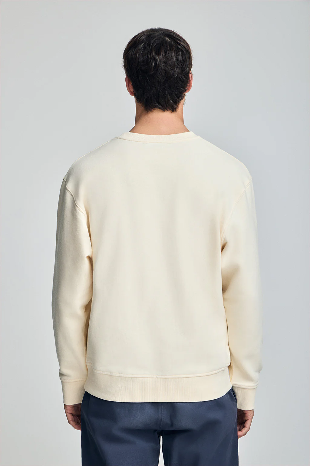 Sudadera Saddie color crudo con gráfico náutico bordado - Image 5