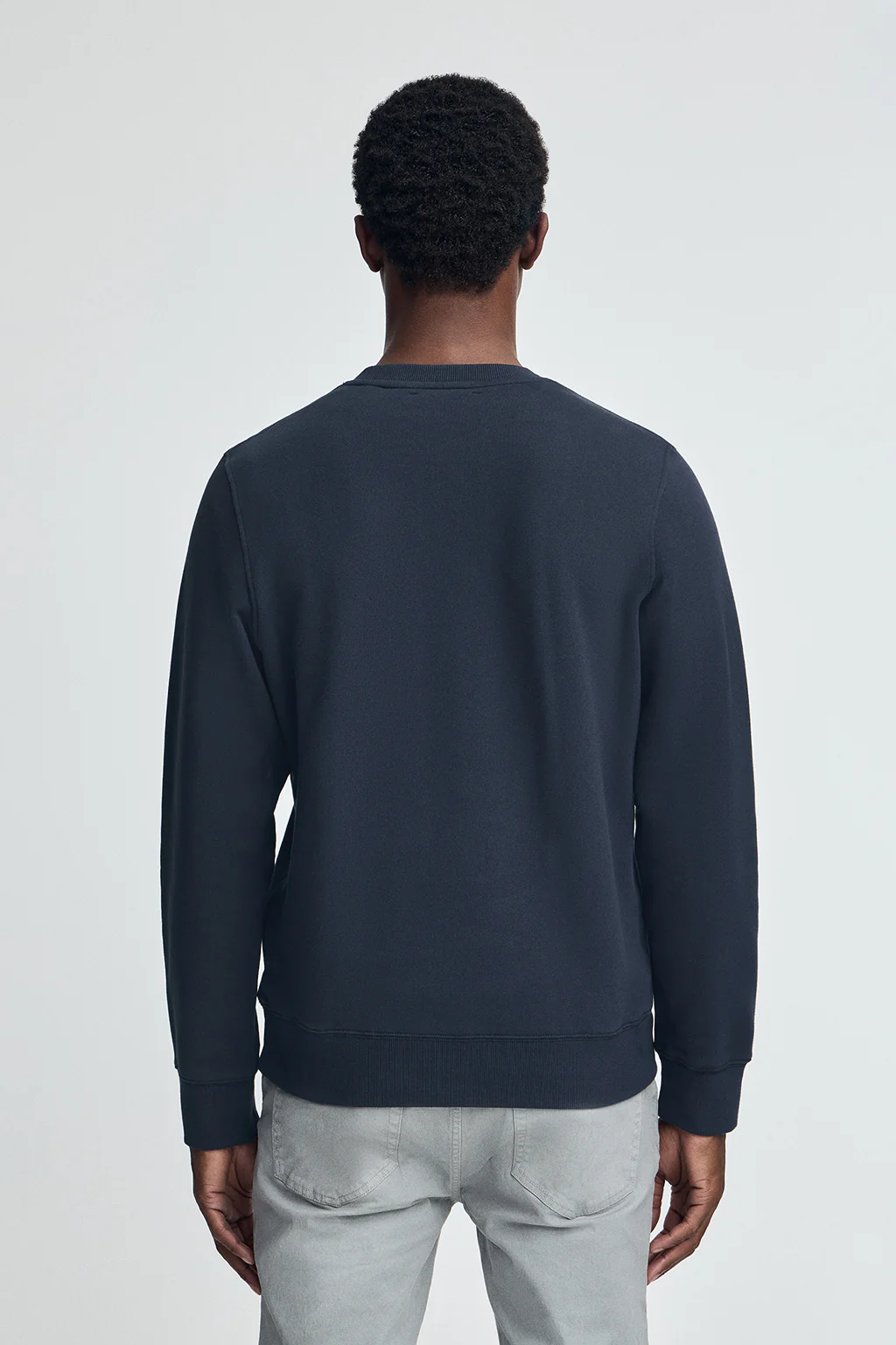 Sudadera azul marino de corte relajado con logo Polo Club - Image 4