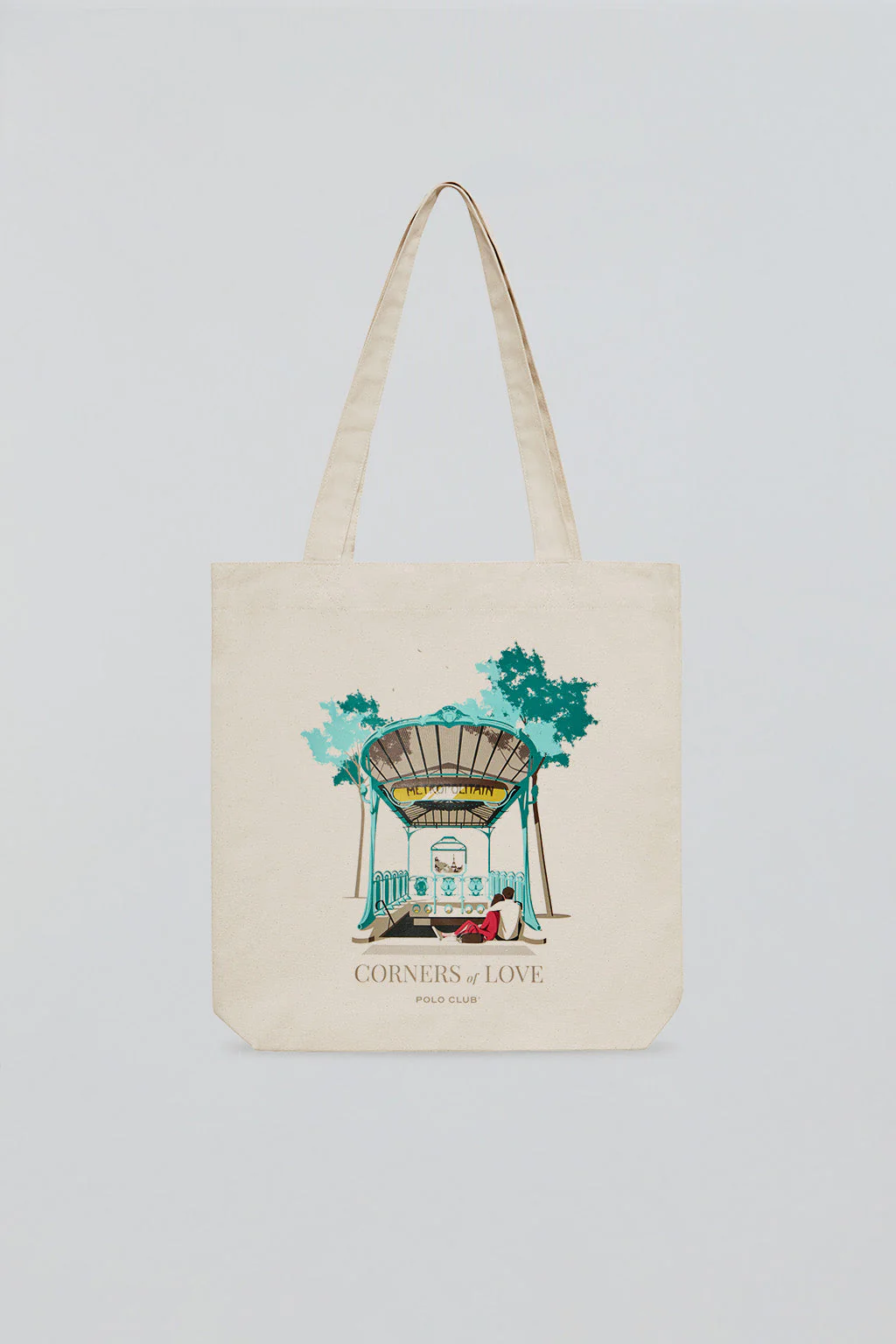 Tote bag + Lámina “Metro”. Corners of Love” de Polo Club & El Chico Llama - Image 8