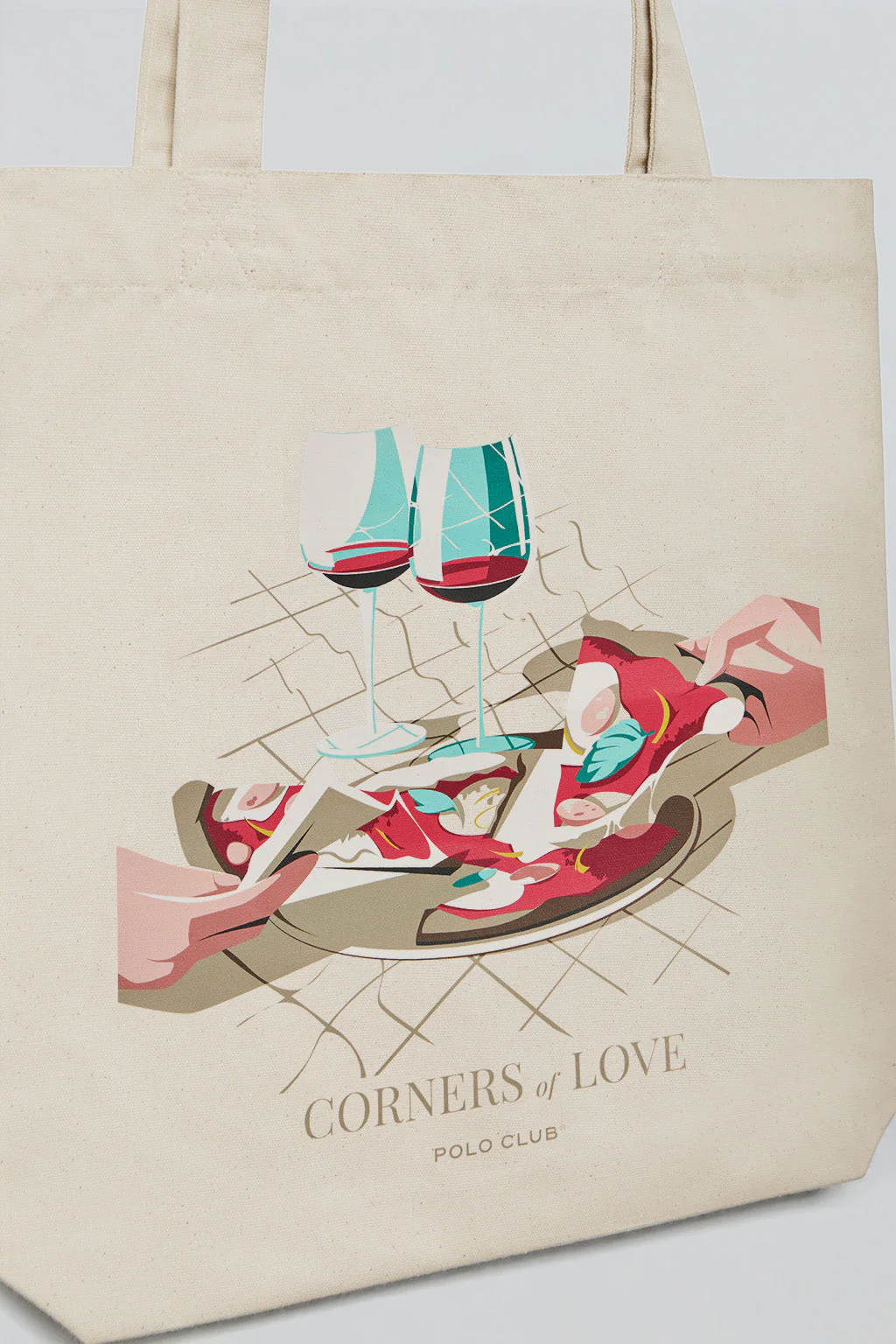 Totebag + Lámina “Trattoria”. Corners of Love” de Polo Club & El Chico Llama - Image 3