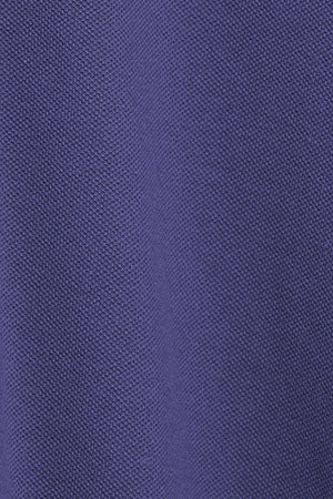 Vestido violeta azulado abotonado con bordado PC - Image 10