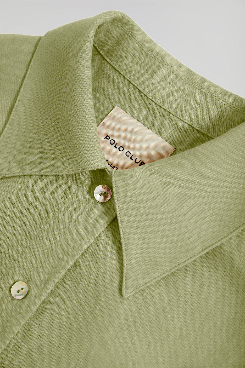 Vestido midi de lino verde con detalle bordado Rigby Go - Image 12