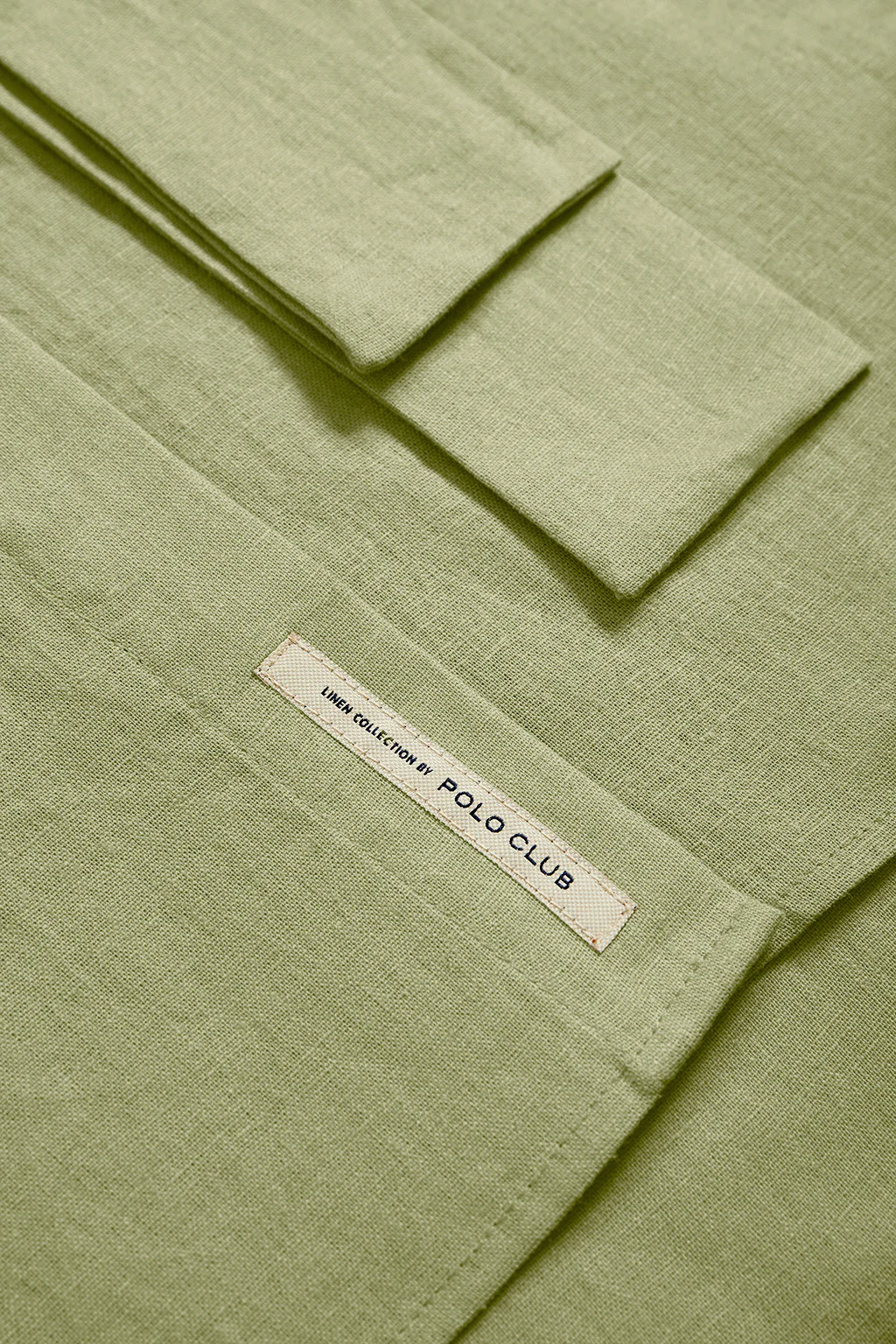 Vestido midi de lino verde con detalle bordado Rigby Go - Image 7