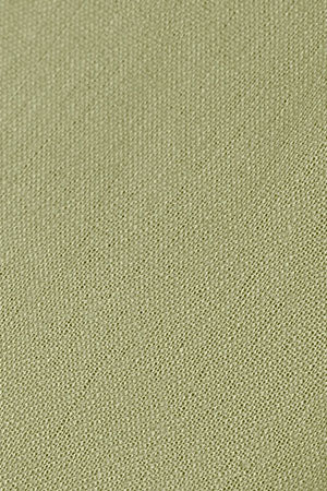 Vestido midi de lino verde con detalle bordado Rigby Go - Image 9