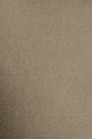 Vestido camisero cotolino caqui de manga larga y logo Rigby Go - Image 7