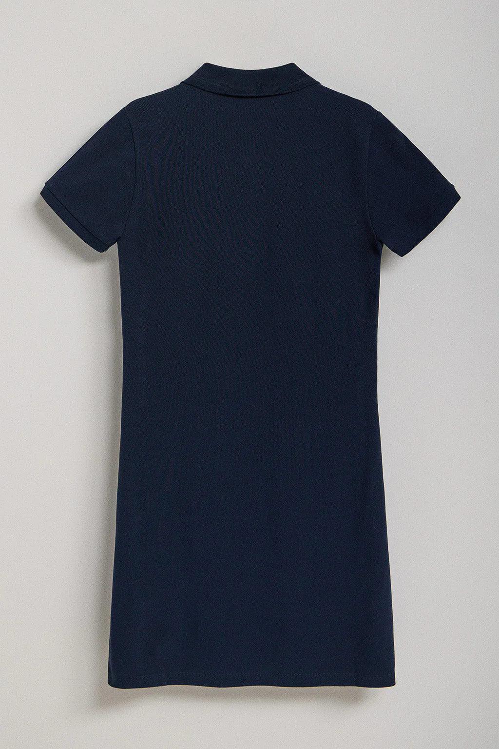 Vestido polero manga corta azul marino con bordado Rigby Go - Image 11